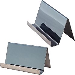 Electrophoresis Black Рамка для визиток из нержавеющей стали, электрофорез черный, 1-3/4x3-1/2x2 дюйм (4.5x9x5 см)