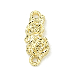 Цветок Прелести соединителя сплава, золотые, цветок, 17.5x7x3.5 мм, отверстие : 1.5 мм