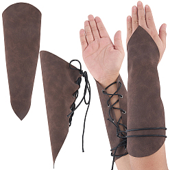 Dark Olive Green Viking Adjustable Polyester Cord Bracelets, Medieval Guard Wristband for Women, Dark Olive Green, 29x26x0.1~0.2cm