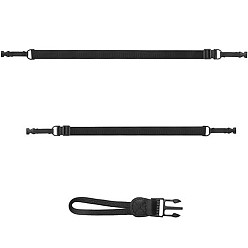 Черный Нейлоновые ручки для сумок, чёрные, 1090~1590 мм