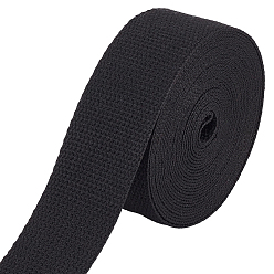 Черный 5м поликоттоновая лента, для пошива аксессуаров, чёрные, 1-1/2 дюйм (38 мм), около 5.47 ярдов (5 м) / комплект