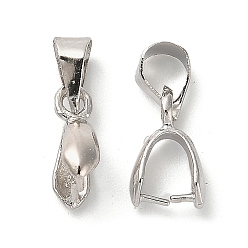 Платина Стойки обшивки латунь оснастки на поруки, долговечный, без свинца и без кадмия, платина, 14 мм, отверстие : 4.5x3.5 мм