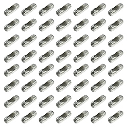 Нержавеющая Сталь Цвет 304 нержавеющей стали соединения шаровой цепи, цвет нержавеющей стали, 9x3.5x3 мм, подходит для шариковой цепи 2.4 мм