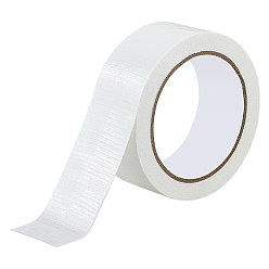 Белый 20м водонепроницаемая полиэстерная клейкая лента для пола, белые, 4.2 см