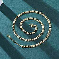 Настоящее золото 18K Ожерелья-цепочки из латуни для женщин, стойки покрытие, без кадмия и без свинца, долговечный, реальный 18 k позолоченный, 18.27 дюйм (46.4 см)