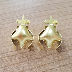 Золотой Металлический фитиль для свечи, аксессуары для свечей, звезда, золотые, 2.2 см