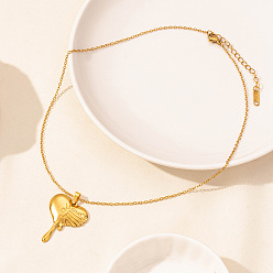 Золотой 201 ожерелья из нержавеющей стали с подвеской в виде плавящегося сердца, золотые, 15.75 дюйм (40 см)