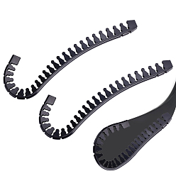 Black Plastic Racket Cover, Black, 295x100x10mm
