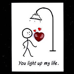 Красный Агат Украшения из натурального сердолика в виде сердца, с бумажными карточками, фигурка для украшения дома, энергетический камень рейки для исцеления, 15 мм