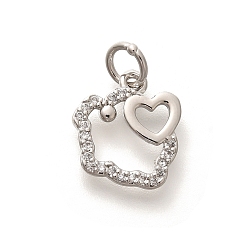 Свинья Стойка металлическая латунная микропрофилированная кубическая циркония подвески, долговечный, без свинца и без кадмия, знаки зодиака амулеты, с целью перехода в кольце, свинья, 13x12x2 мм