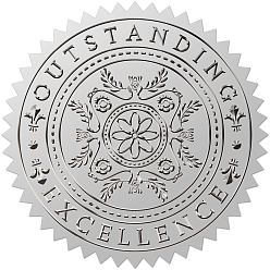 Другие 34 листы на заказ тиснением серебряной фольгой наклейки с изображением питомца, печать сертификата награды, металлические наклейки с печатью, цветочный, 211x165 мм, наклейки: 50 мм, 12шт / лист