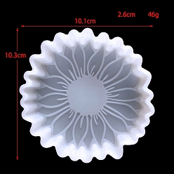 Цветок Пищевые силиконовые формы, формы помады, для украшения торта поделки, цвет шоколада, конфеты, УФ-смола и эпоксидная смола, белые, цветок, 103x101 мм