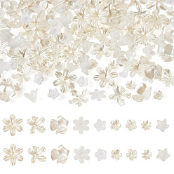 Кремово-белый 270 шт. 9 стили акриловые бусины с имитацией жемчуга, кремово-белые, 10~26x10~23.3x
3~13 мм, отверстие : 1~1.6 мм, 30 шт / стиль