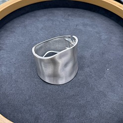 Платина Сплав широкая полоса браслеты, шарнирные браслеты для женщин, платина, внутренний диаметр: 2-1/2 дюйм (6.3 см)