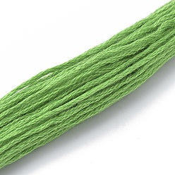 Mixed Color Cotton Cords, Macrame Cord, Embroidery Thread, Mixed Color, 200x160mm, about 8.74 yards(8m)/skein, 100skeins/box