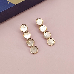 Doré  Conclusions d'épingle à cheveux de cheveux d'alliage, serti de cabochons, or, 62mm