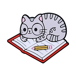 Белый Экологически чистые силиконовые фокусные бусины для кошачьей еды, белые, 24x29 мм