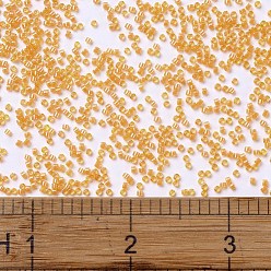 (DB2045) Luminous Mango MIYUKI Delica Beads, Cylinder, Japanese Seed Beads, 11/0, (DB2045) Luminous Mango, 1.3x1.6mm, Hole: 0.8mm, about 20000pcs/bag, 100g/bag