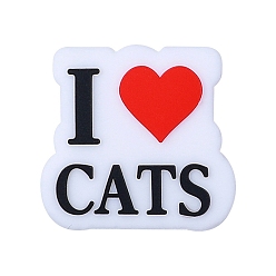 Красный Экологически чистые силиконовые фокусные бусины для кошачьей еды, красные, 28x30 мм