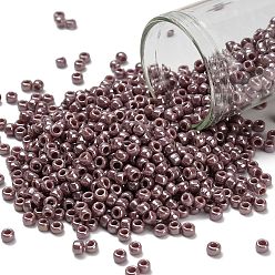 (133) Opaque Luster Lavender Тохо 8/0 круглые бусины, японский бисер, (133) непрозрачный блеск лаванды, 3 мм, отверстие : 1 мм, Около 10000 шт / фунт