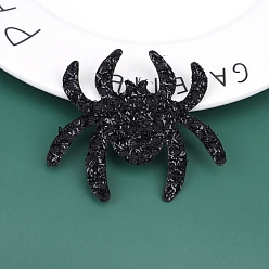 Черный Ткани хэллоуин летучая мышь паук праздничное украшение, чёрные, 68x58 мм