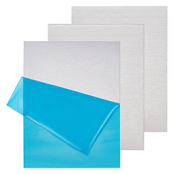 Платина 6061 алюминиевые пластины, для механической резки, точность обработки, изготовление пресс-форм, платина, 20.5x15.5x0.15 см