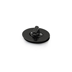 Черный Замок из цинкового сплава, металлический поворотный замок для сумок, аксессуары для сумок, чёрные, 23 мм