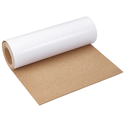 Goldenrod 2.4M Cork Insulation Roll, for Coaster, with Adhesive Back, Wall Decoration, Party and DIY Crafts Supplies, Goldenrod, 400x3mm