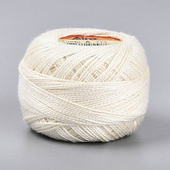 Белый Плетеный полиэфирный корд, для изготовления ювелирных изделий, круглые, белые, 0.5~1 мм, около 63~64 м / рулон, 10 рулонов / набор