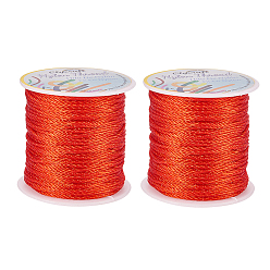Красный Нейлоновая нить, красные, 1.0 мм, около 45 м / рулон