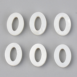 Number Естественных пресноводных стеклянные бусы, сверху просверленные бусы, число, 10x7.5x3 мм, отверстие : 0.8 мм