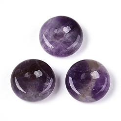 Аметист Подвески из натурального аметиста , пончик, 18~18.5x7~8.5 мм, отверстие : 2~2.5 мм
