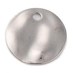 Платина Стойки обшивки латунные подвески, без кадмия и без свинца, долговечный, плоско-круглые, платина, 20x1.5 мм, отверстие : 2.5 мм