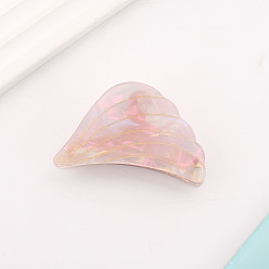 чертополох Заколки для волос из ПВХ в форме крыльев, аксессуары для волос для женщин и девочек, чертополох, 63x39x32 мм