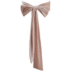 Розовый Эластичные повязки для упражнений Velet, аксессуары для волос для женщин и девочек, туманная роза, 2480x90~100x1 мм