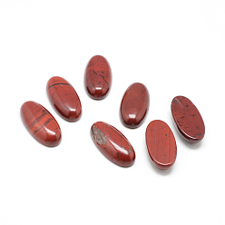 Red Rainbow Jasper Natural Red Rainbow Jasper Cabochons, Oval, 30x15x5mm