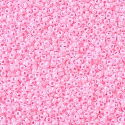 (RR531) Opaque Carnation Pink Ceylon Миюки круглые бусины рокайль, японский бисер, 11/0, (rr 531) непрозрачная гвоздика розовая цейлонская, 11/0, 2x1.3 мм, отверстие : 0.8 мм, Около 1111 шт / 10 г