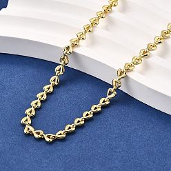 Настоящее золото 18K Ожерелья с цепочкой из меди, без свинца и без кадмия, долговечный, стойки покрытие, реальный 18 k позолоченный, 17.80 дюйм (45.2 см)