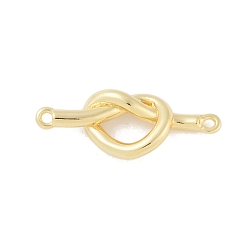 Настоящее золото 18K Подвески из латуни с покрытием для стойки, долговечный, без свинца и без кадмия, сердце, реальный 18 k позолоченный, 25x9.5x4 мм, отверстие : 1.2 мм
