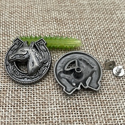 Овца Заклепки из цинкового сплава в форме подковы, для одежды сумка обувь кожаная поделка, овца, 28 мм