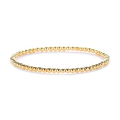 Гематит Браслеты из синтетического немагнитного гематита с эластичными бусинами для мужчин и женщин, круглые, 6-3/4 дюйм (17.3 см)