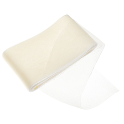 Светлый Золото-желтый Марлевая полиэфирная ткань, аксессуары, светлый золотарник желтый, 160x0.3 мм, около 30 ярдов / пачка