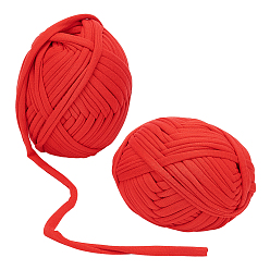 Красный Полиэфирные шнуры, красные, 20~25 мм, 28.5~30 м / рулон
