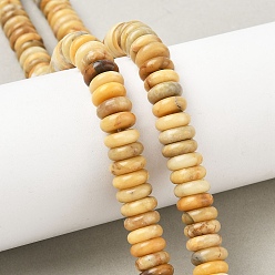 Другие Нефриты Нити натуральных бусин из нефрита хуанлун, диск, 10~10.5x3.5~4 мм, отверстие : 1.2 мм, около 100 шт / нитка, 14.96'' (38 см)