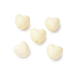 Желтая Старая Ткань  Сердца натуральный бисер тагуа фурнитура для ювелирных изделий, сердце, Гайка бисера, старое кружево, 12x9.5x11.5 мм, отверстие : 1.6 мм