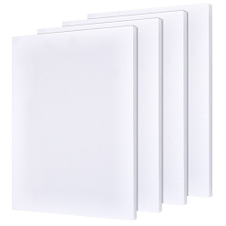 White XPS Craft Foam Board, Rectangle, White, 400x300x20mm