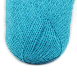 Dunkeltürkis Garn aus Acrylfasern, zum Weben, Stricken & Häkeln, dunkeltürkis, 2 mm, ca. 114.83 Yards (105 m)/Knüll