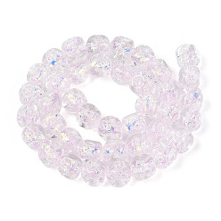 чертополох Нити из фольги в технике лэмпворк, баррель, чертополох, 10~11x9~10x9~10 мм, отверстие : 0.9~1.2 мм, около 40 шт / нитка, 15.94~16.46'' (40.5~41.8 см)