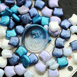 лаванда 150 шт. Частицы сургуча, для ретро печать печать, отпечаток лапы, лаванда, 10 мм