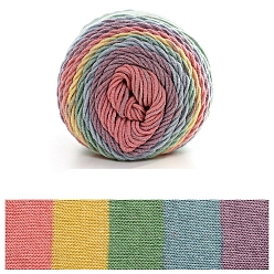 Farbig Baumwollgarn, zum Weben, Stricken & Häkeln, Segment gefärbt, Farbig, 2 mm, ca. 211.07 Yards (193 m)/Knüll